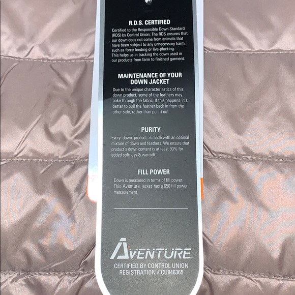 Aventure Jackets & Coats Aventure Womens Down Jacket Lightweight 65